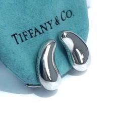 ★SALE★【TIFFANY&Co.】ティアドロップ　フープ　ピアス　1543 ☆SALE☆【TIFFANY&Co.】ティアドロップフープピアス1543
