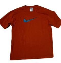古着 00’s ナイキ Tシャツ オレンジ 煉瓦色　NIKE Y2K