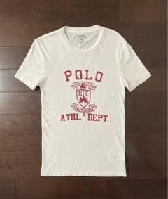 POLO RALPH LAUREN ロゴ プリント 半袖 Tシャツ ホワイト