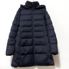 UNIQLO ユニクロ 古着 ダウンコート ロング丈 Sサイズ ブラック 黒のサムネイル