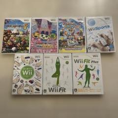 Wiiソフト7本　まとめ売り　バランスWiiボード付