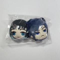 鬼滅の刃　ぬいぐるみバッジ　時透無一郎　冨岡義勇　プチっとバッジ