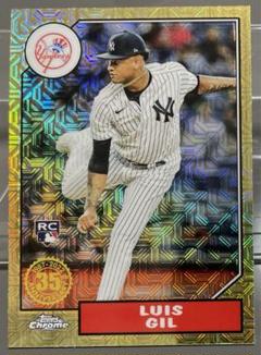 新人王 LUIS GIL ルイス ギル MLB ヤンキース topps mojoのサムネイル
