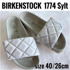 BIRKENSTOCK 1774 SYLT シルト キルティングレザーサンダル