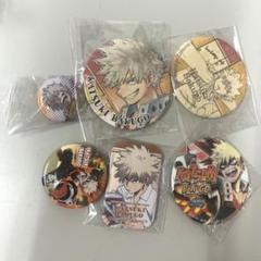 僕のヒーローアカデミア　爆豪勝己　プライズ グリッター　缶バッジ