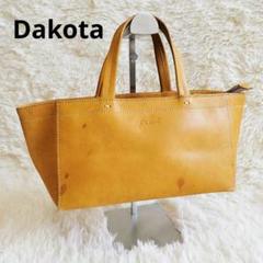 Dakota レザー トートバッグ キャメル ハンドバッグ レザー レディースのサムネイル