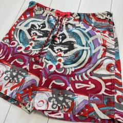 80'sビンテージ古着！オーストラリア製 QUIKSILVER 総柄 ショーツ
