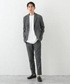 edificeエディフィス　セットアップ シアサッカー スーツ EDIFICE Le plus eleve】シアサッカー スーツセットアップM