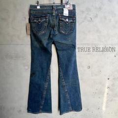 新品　トゥルーレリジョン　デニム　フレアー　28 インチ　ジーンズ　ヴィンテージ True Religion - true religion ジーンズ ビュー 28 USA製の通販