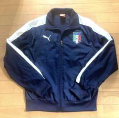【新品・未使用】プーマ　イタリア代表　刺繍ロゴ　トレーニングトップ　紺　XL 2025年最新】イタリア代表 プーマの人気アイテム - メルカリ