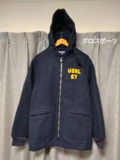 ポロスポーツカデットコートRRLラルフローレンキャップウールジャケットパーカー ポロスポーツカデットコートRRLラルフローレンキャップウール