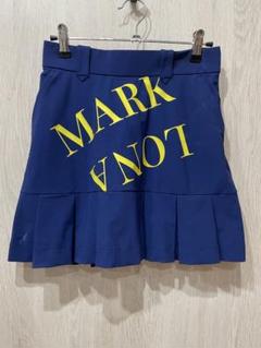 MARK&LONA 22SS プリーツロゴスカート サイズS