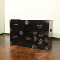 時代庄内箪笥　4段　時代家具　古家具　古タンス　引き出し　アンティーク 楽天市場】小箪笥 古箪笥 0350タンス 収納 書籍箱 木製古道具 古