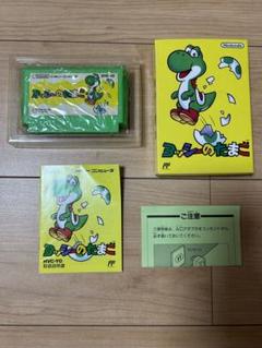 【箱・説明書あり】ファミコンソフト　ヨッシーのたまご
