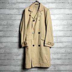 ヨウジヤマモト ワイズ ロングトレンチコート ダブル コットン 綿 ベージュ