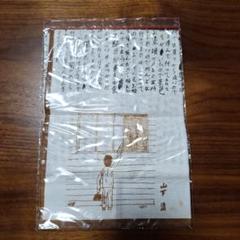 SALE(F6号)山下清 【ナイアガラ花火と見物人】肉筆/表サイン有/裏シール有 F6号)山下清 【ナイアガラ花火と見物人】肉筆/表サイン有り/裏