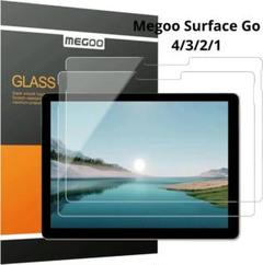 2枚入り Megoo Surface Go 4/3/2/1 U字型 保護ガラス