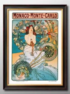 mucha ミュシャ 超高級額装