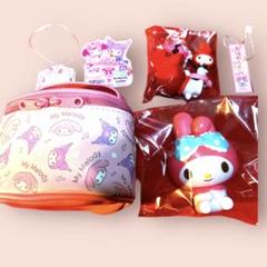 マイメロクロミミニバッグ　マイメロディ　マスコット　シール　タグ ８個セット