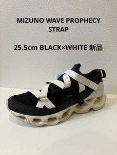 新品MIZUNO WAVEPROPHECY STRAP 25.5cm BL×WH