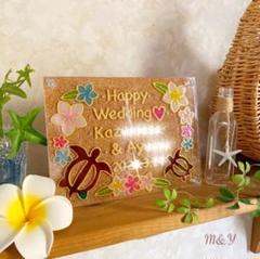 コロコロ様♡  ウェルカムプレート ガラス絵の具  ウェディング コロコロ様♡ ウェルカムプレート ガラス絵の具 ウェディング その他