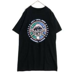 3151　00s マジェスティック　MLB　野球　半袖　Tシャツ　黒