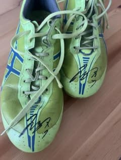 【駒井善成サイン入り】【サンガ時代使用】スパイク　サッカー 駒井善成サイン入り】【サンガ時代使用】スパイク サッカー