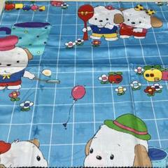 昭和レトロ　レア柄　かわいいワンちゃん生地