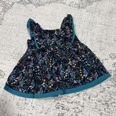 新品未使用 アナスイミニ ワンピース 90 ANNA SUI mini - 新品未開封 アナスイミニ スワン花総柄カット