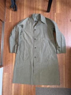 40's US ARMY 米軍実用 ラバー レインコート ヴィンテージ 40's US ARMY 米軍実用 ラバー レインコート ヴィンテージ