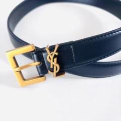 Yves Saint Laurent ヴィンテージ レザー ベルト レディース 2025年最新】Yves Saint Laurent レディース ベルトの人気