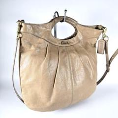 【良品】COACH コーチ　2WAY ショルダーバッグ　14055