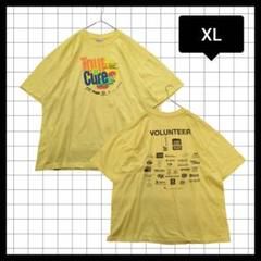 US古着　輸入古着　90s　啓発活動　ボランティア　企業ロゴ　プリント　Tシャツ