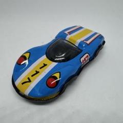 昭和レトロ！アオシン シルバー仮面 レーシングカー ブリキ