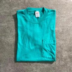 【JERZEES】USA製　90’s ポケットTシャツ　古着usedTSM8