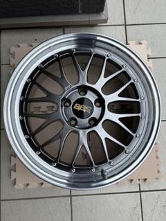 BBS LM 18インチ　1本　② BBS LM 18X7.5 +40 5/112 – Diamond Black disk and Silver
