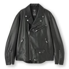 GU×UNDERCOVER ライダースジャケット ブラック 2024NEW新品未使用】GU×UNDERCOVER ライダースジャケット - メルカリ