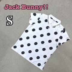 ★中古品★ Jack Bunny!! ポロシャツ　半袖　コカコーラ　コラボ　S