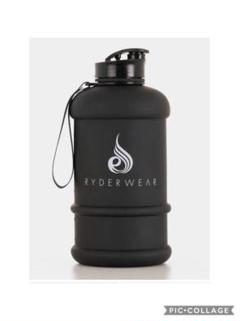 新品未使用】RYDERWEAR 1.3L WATER JUG BLACK