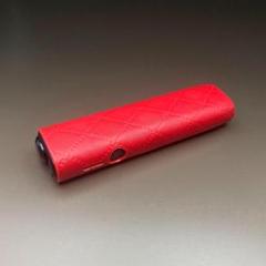 1アイコス イルマワン iqos iluma one ケース カバー 菱 レッド