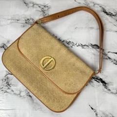 希少✨DIOR ディオール ハンドバッグ ヴィンテージ ゴールド金具 トロッター