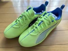 新品未使用品PUMA 蛍光グリーン サッカーシューズ サッカースパイク22cmのサムネイル