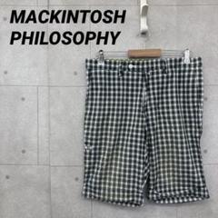 MACKINTOSH PHILOSOPHY ハーフパンツ チェック マルチカラー
