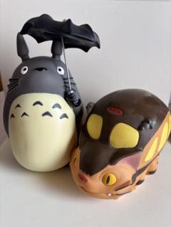となりのトトロ　ねこバス　ネコバス　陶器貯金箱　ジブリ ジブリ となりのトトロ 猫バス 貯金箱 - メルカリ