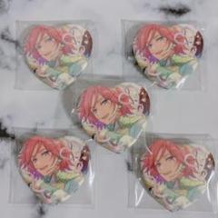 あんさんぶるスターズ　あんスタ　桜河こはく　ホワイトデー　ハート缶バッジ③