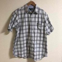 美品 SOUTH POLEサウスポール 半袖シャツ チェックシャツ メンズ L