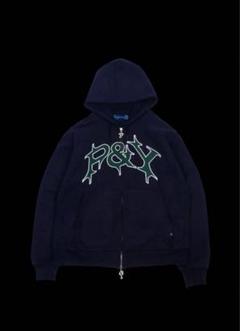 トップス punkandyo P&Y BLACK ZIP HOODIE M P&Y BLACK ZIP HOODIE – PUNKANDYO
