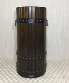 【カリモク】傘立て karimoku 樽型アンブレララック