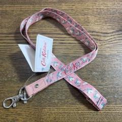 アウトレットCath Kidston ショルダーストラップ2柄入荷 キャスキッドソン カードホルダー ネックストラップ 花柄 ピンク