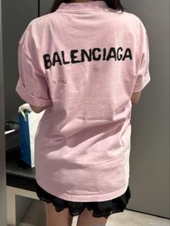 BALENCIAGA ピンク Tシャツ xxs